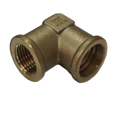 Соединитель Г-обр. F12x1.5-F12x1.5 TRF латунь (в уп. 10шт)