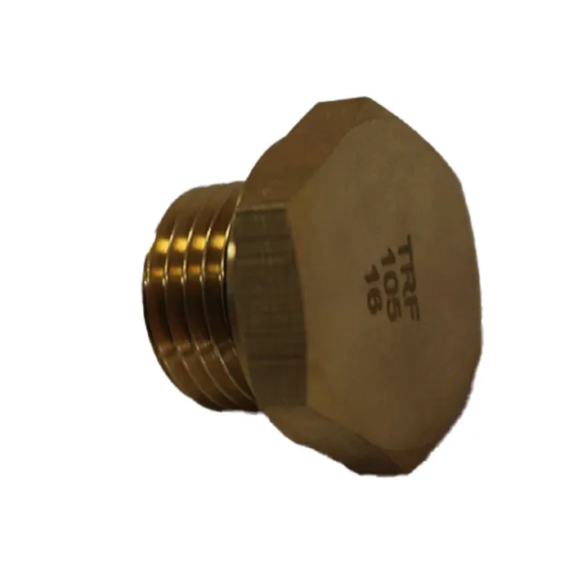 Заглушка M16x1.5 TRF латунь (в уп. 10шт)