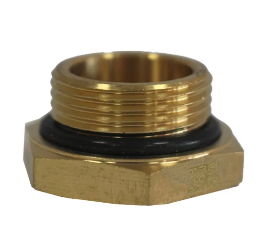 Соединитель прямой M16x1.5-F12x1.5 TRF латунь (в уп. 10шт)