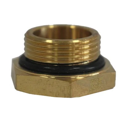 Соединитель прямой M12x1.5-F16x1.5 TRF латунь (в уп. 10шт)