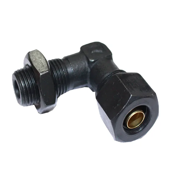 Соединитель Г-обр. M22x1.5-D08x1 TRF металл разборный (под ключ) (в уп. 10шт)